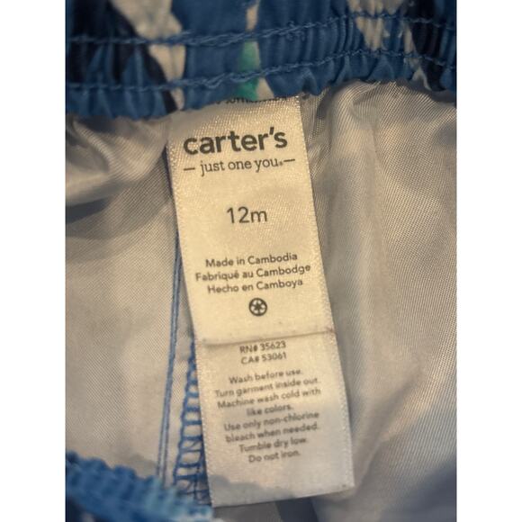 Carter’s 12 month Boys Swimsuit - Picture 2 of 2